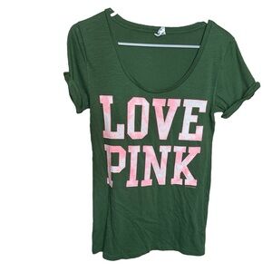Victoria’s Secret Love Pink Shirt Medium